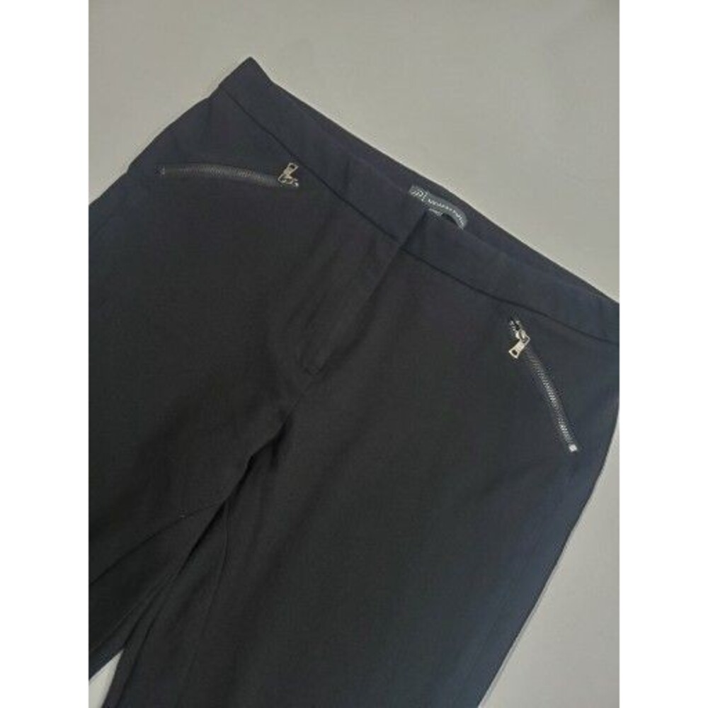 Adrianna Papell Women's Casual Stretch Dress Pants, 12, Black